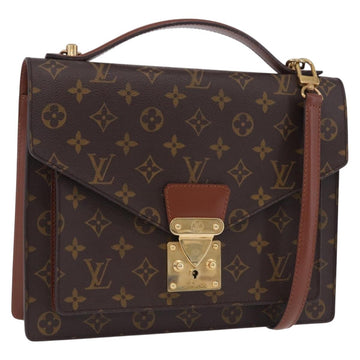 Louis Vuitton Monogram Monceau 28 Handbag (Grade B)