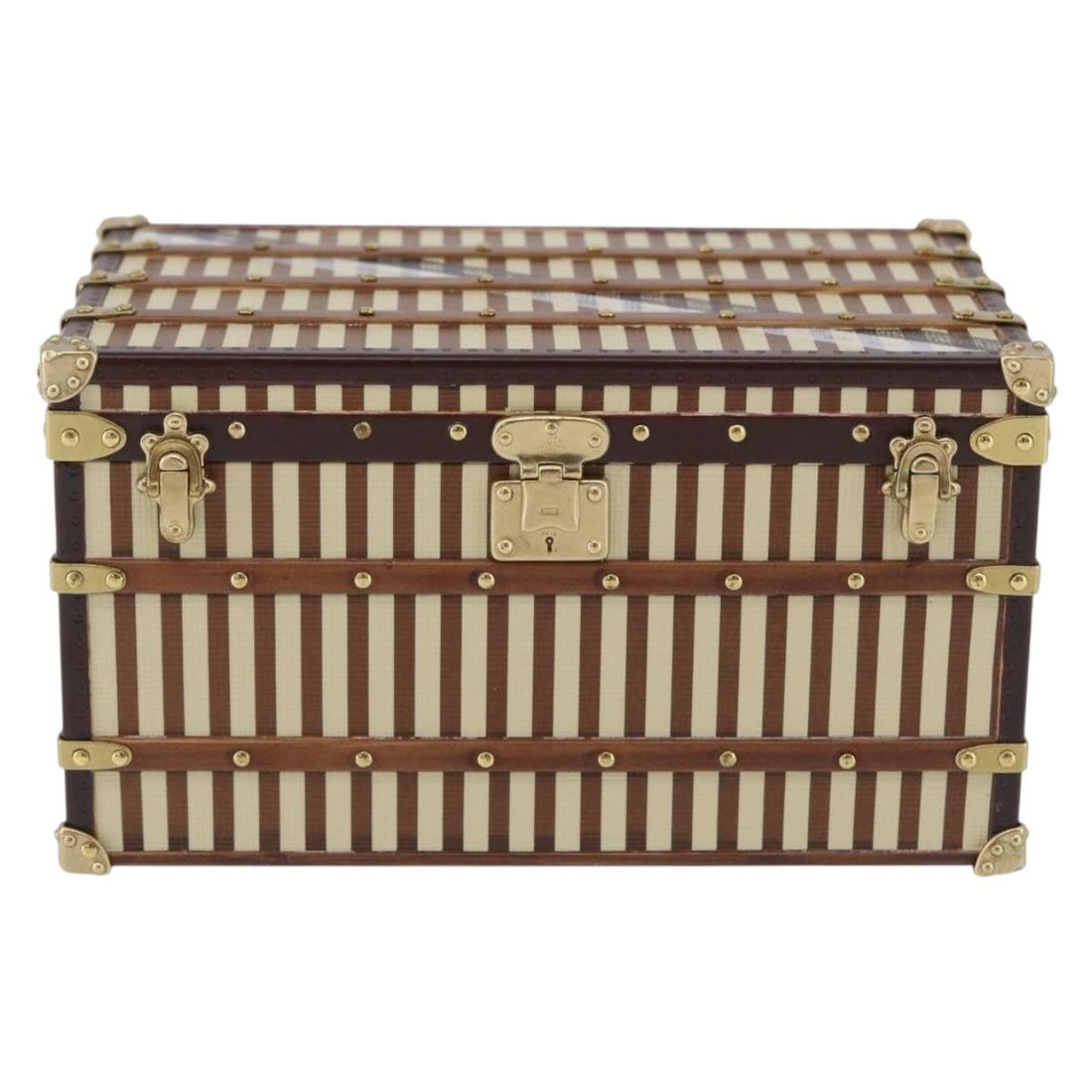 LOUIS VUITTON MALLE COURRIER 1888 Paper weight Beige Brown M99729 Auth 196934M