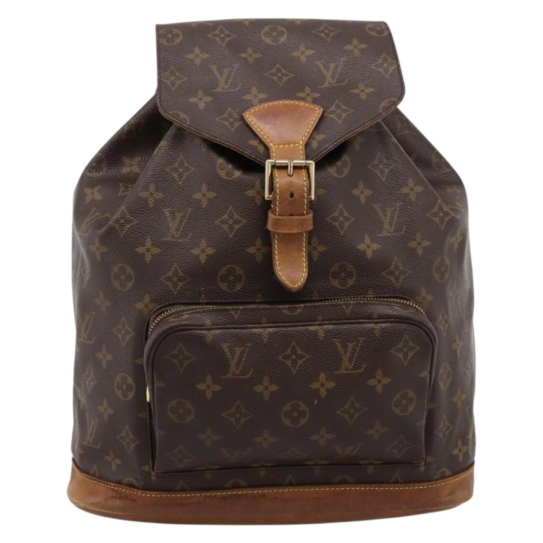 LOUIS VUITTON Monogram Montsouris GM Backpack M51135 LV Auth 198482
