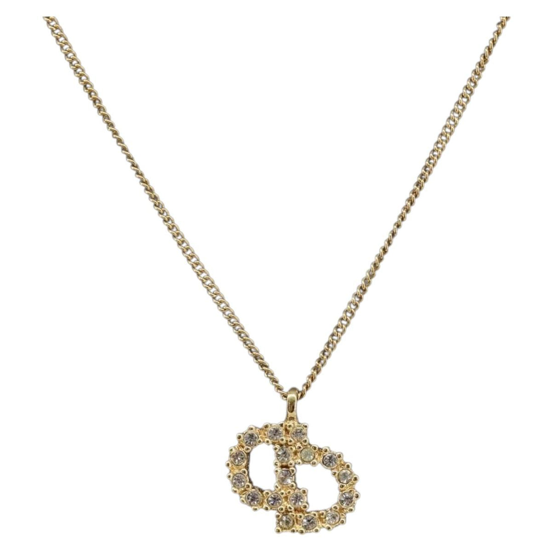 Christian Dior Necklace metal Gold (Grade AB)