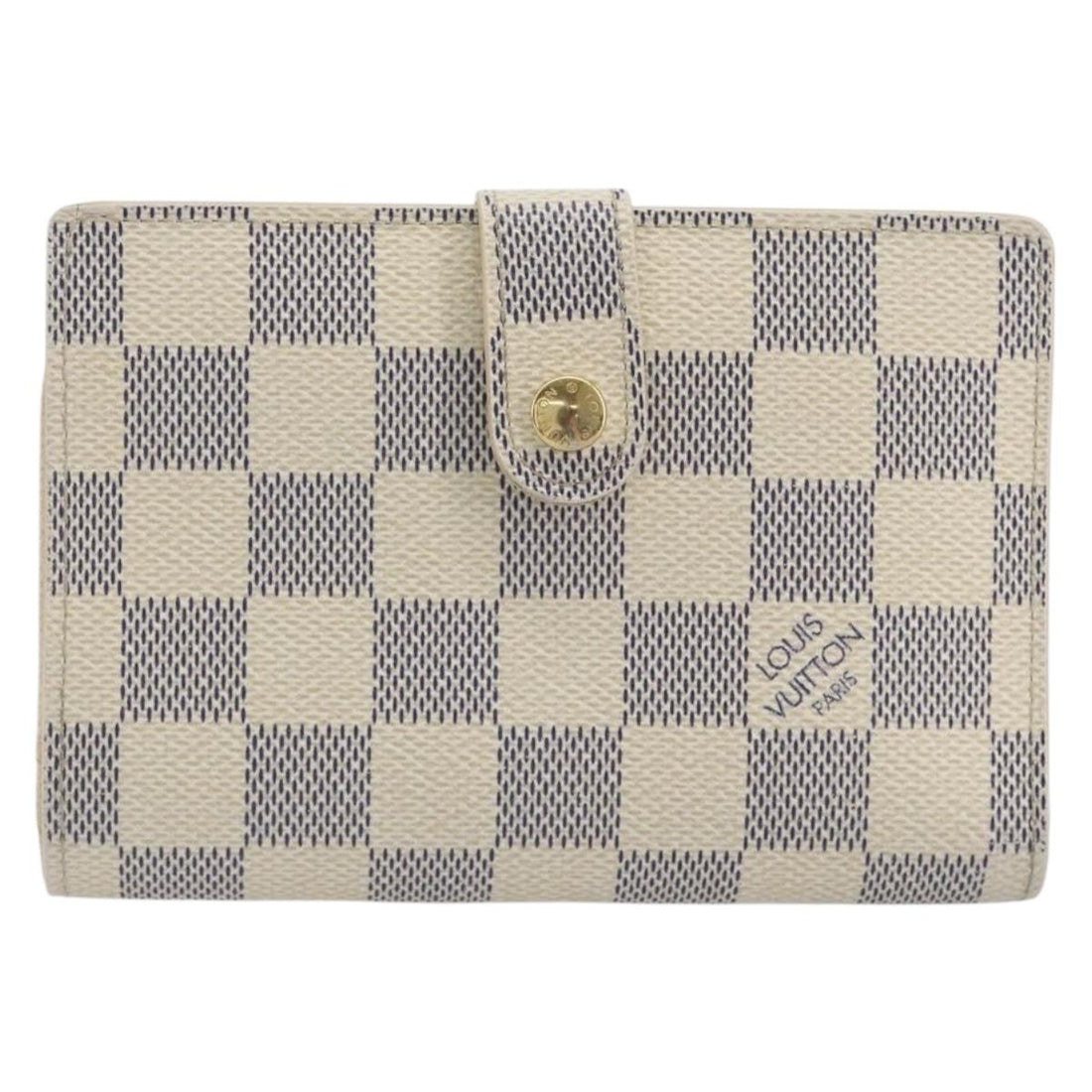 LOUIS VUITTON Damier Azur Portefeuille Viennois Wallet N61676 LV Auth am12345V