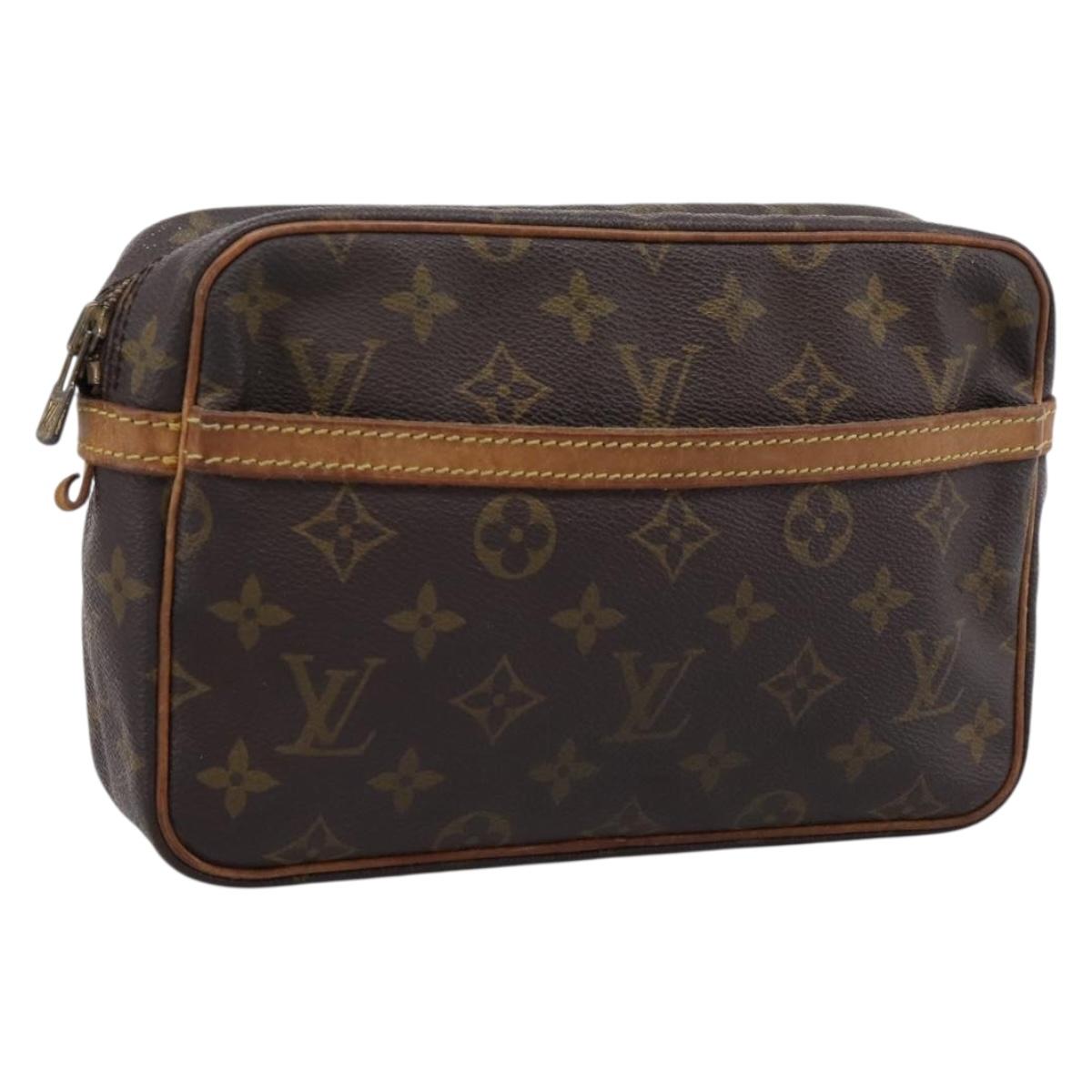 Louis Vuitton Monogram Compiegne 23 Clutch Bag (Grade C)