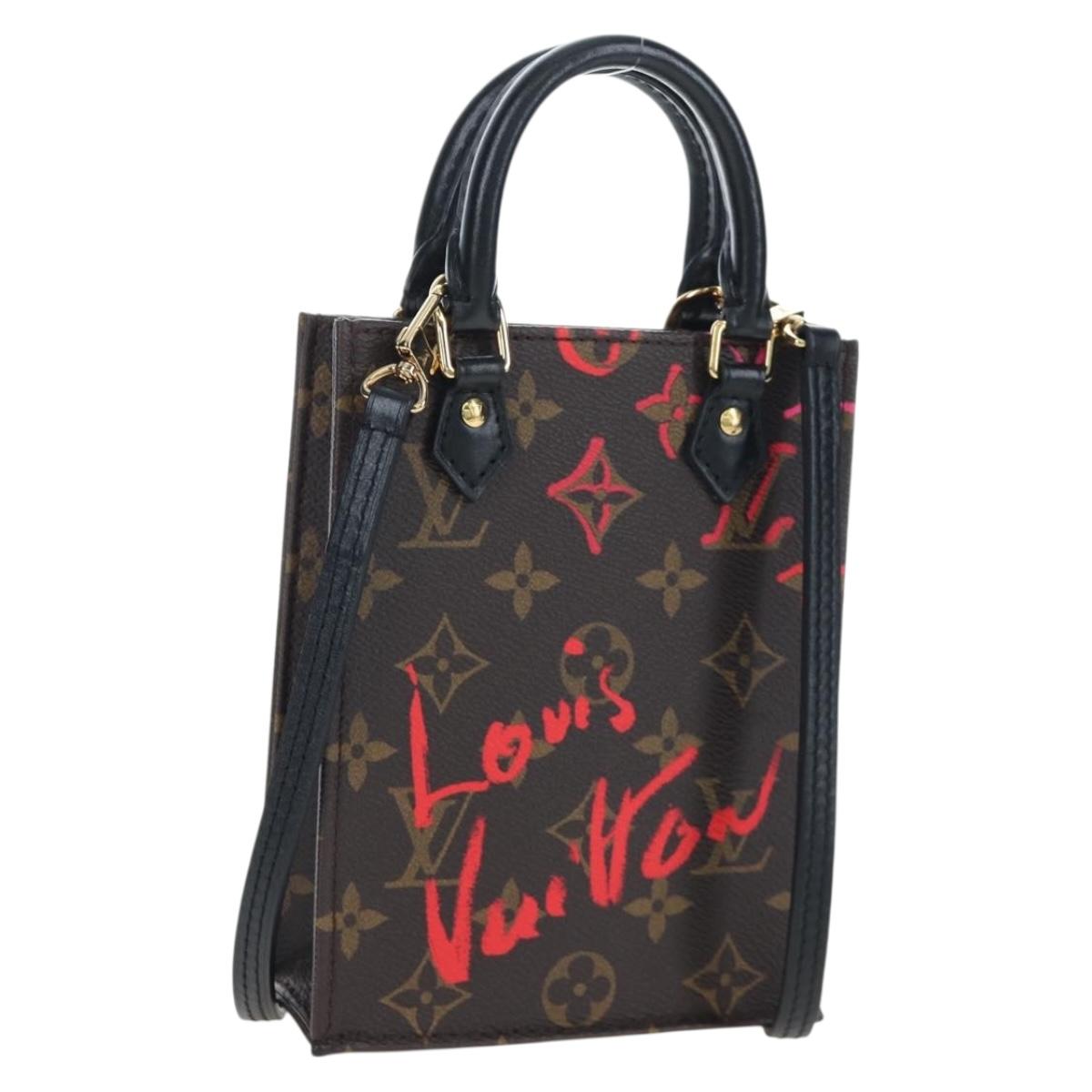 Louis Vuitton Monogram Fall in Love Petit Sac Plat 2way (Grade SA)