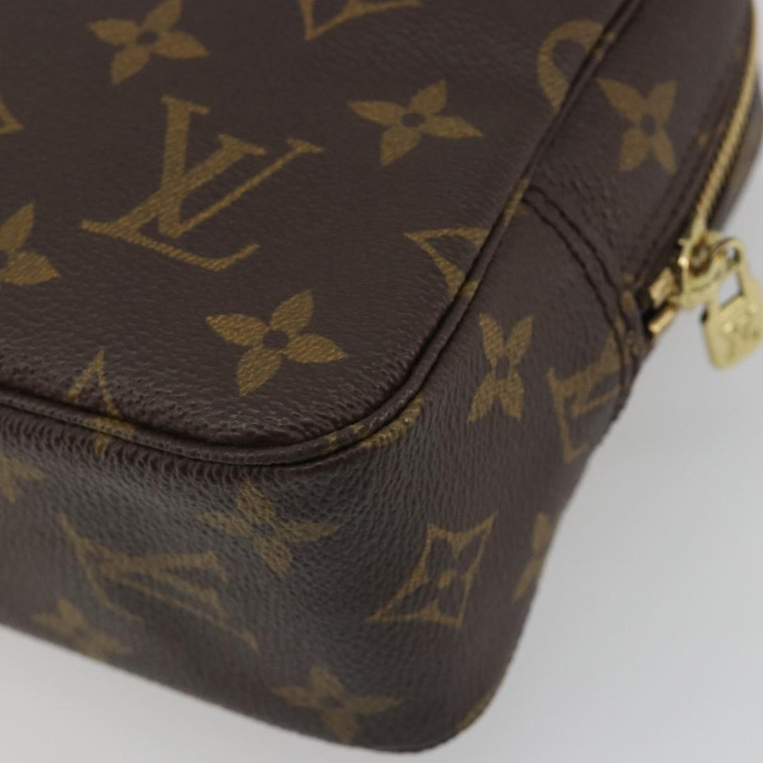 LOUIS VUITTON Monogram Trousse Toilette 23 Clutch Bag M47524 LV Auth 197476A