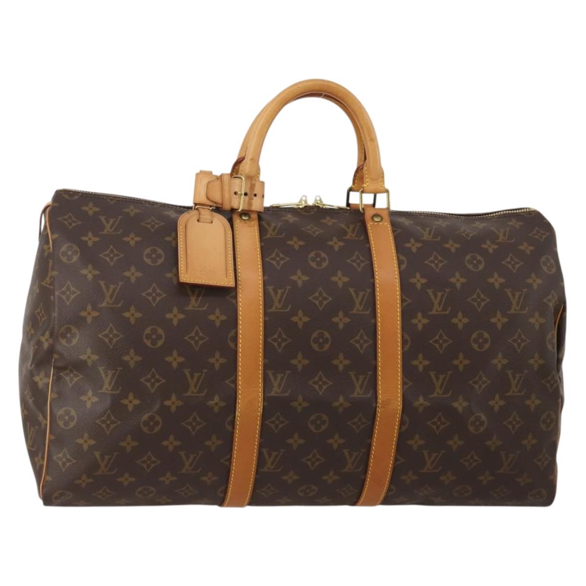 Louis Vuitton Monogram Keepall 50 Boston Bag (Grade B)