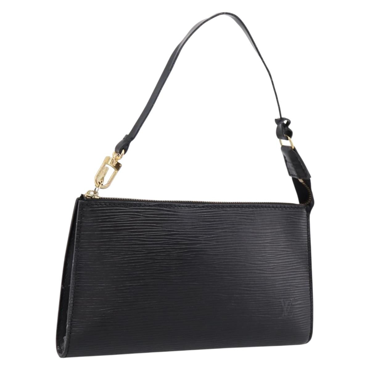 Louis Vuitton Epi Pochette Accessoires Accessory Pouch Black