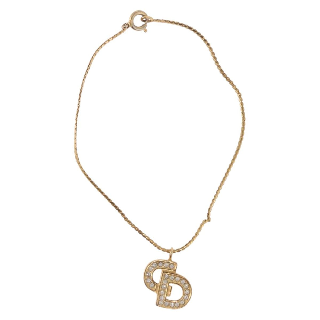 Christian Dior Bracelet metal Gold Auth 188678