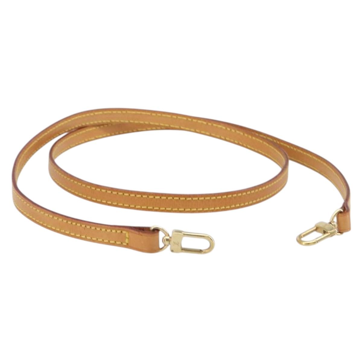 Louis Vuitton Nume leather Shoulder Strap Leather 44.9" Beige