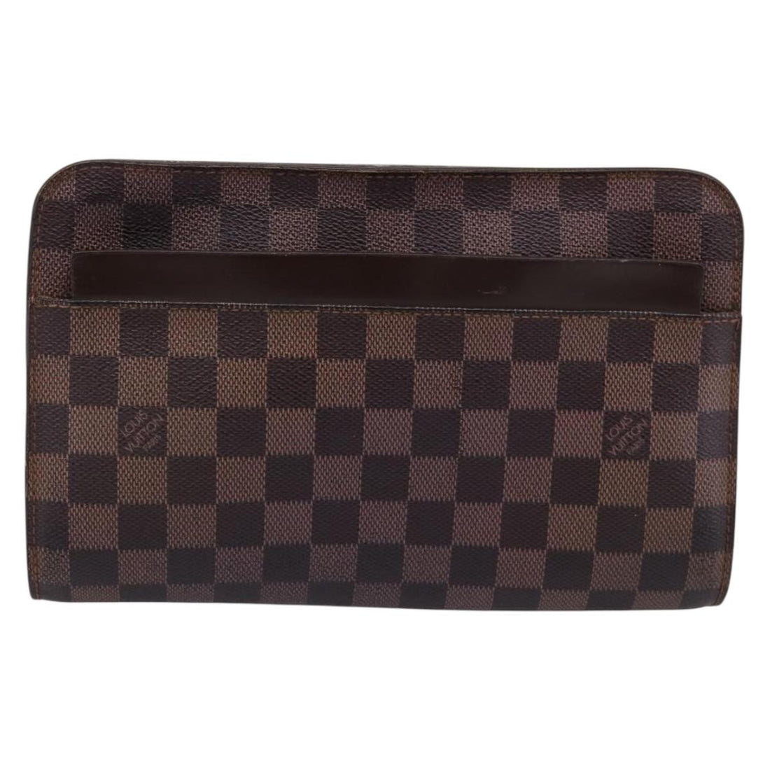 LOUIS VUITTON Damier Ebene Saint Louis Clutch Bag N51993 LV Auth ka5738