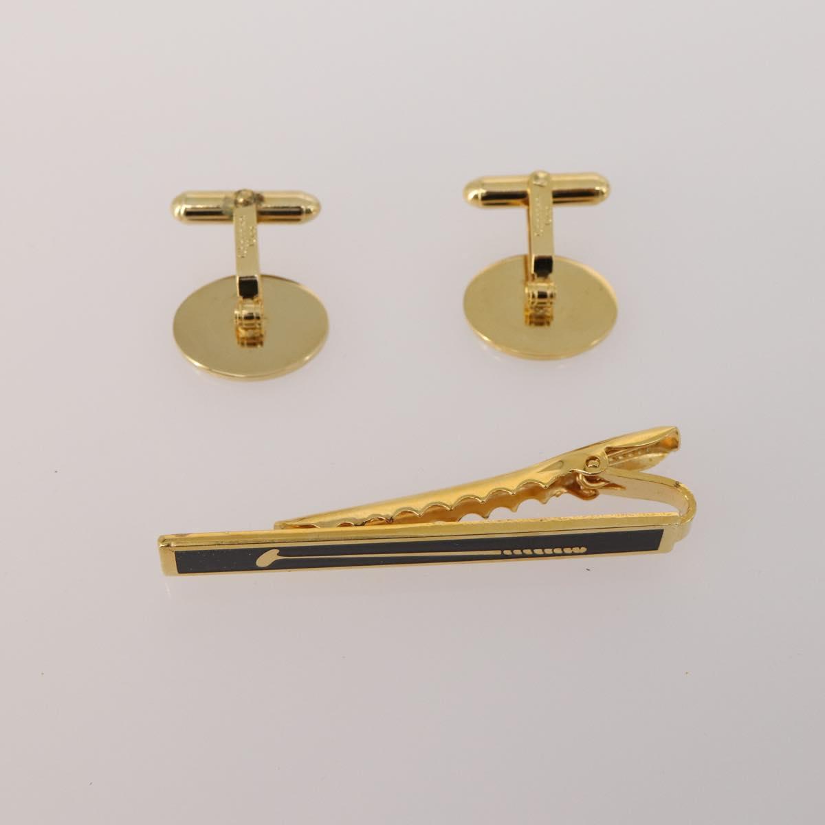 Burberrys Christian Dior Celine  Saint Laurent Cuffs 10 Set Gold Auth BA14532