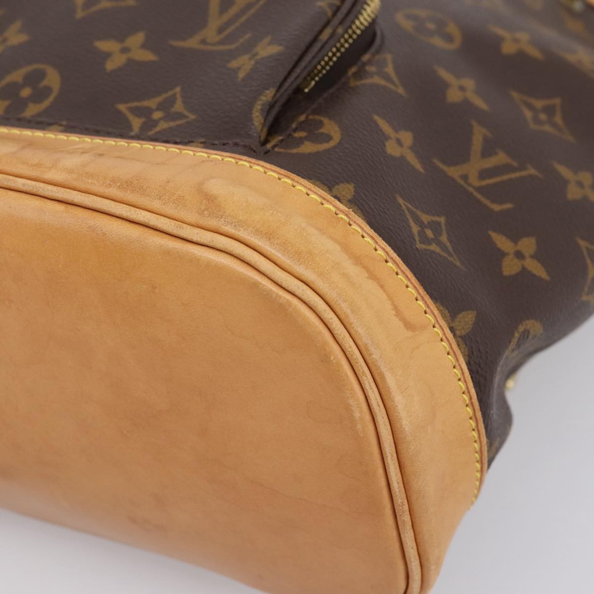 LOUIS VUITTON Monogram Montsouris MM Backpack M51136 LV Auth 198499
