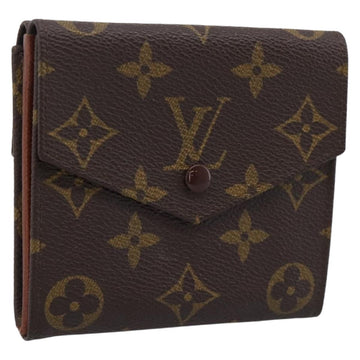 LOUIS VUITTON Monogram Porte Monnaie Bier Cartes Crdit M61652 LV Auth BA15056