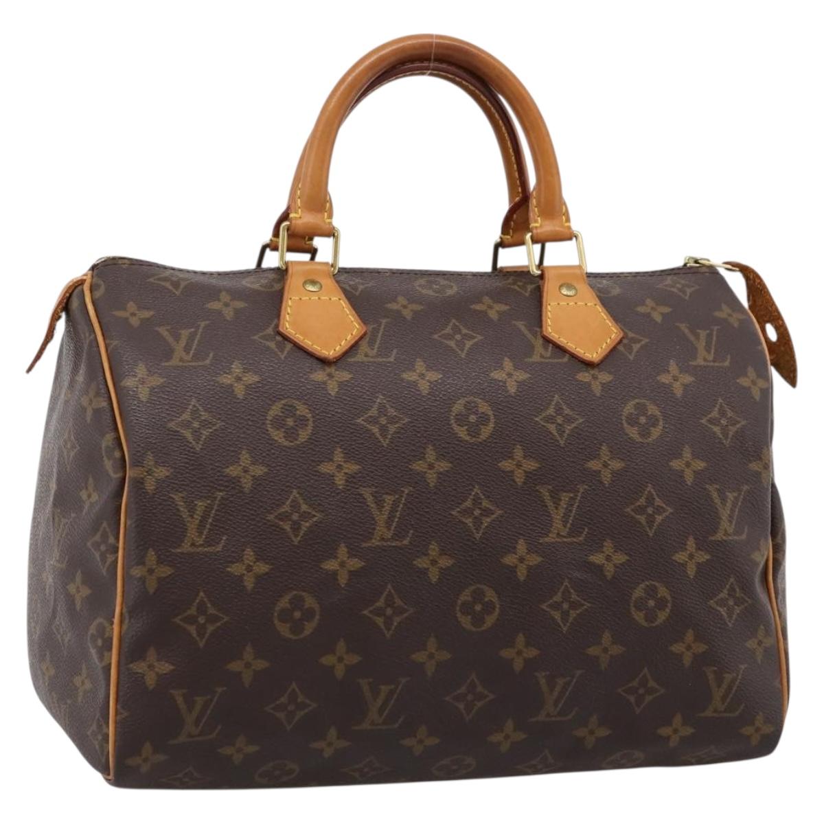 Louis Vuitton Monogram Speedy 30 Handbag (Grade B)