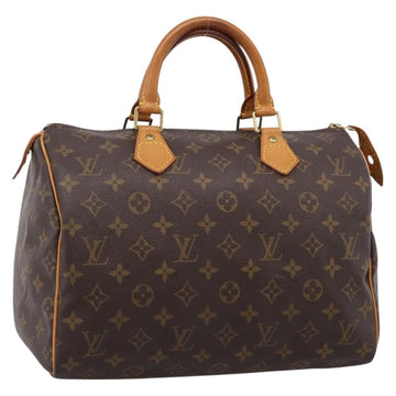 Louis Vuitton Monogram Speedy 30 Handbag (Grade B)