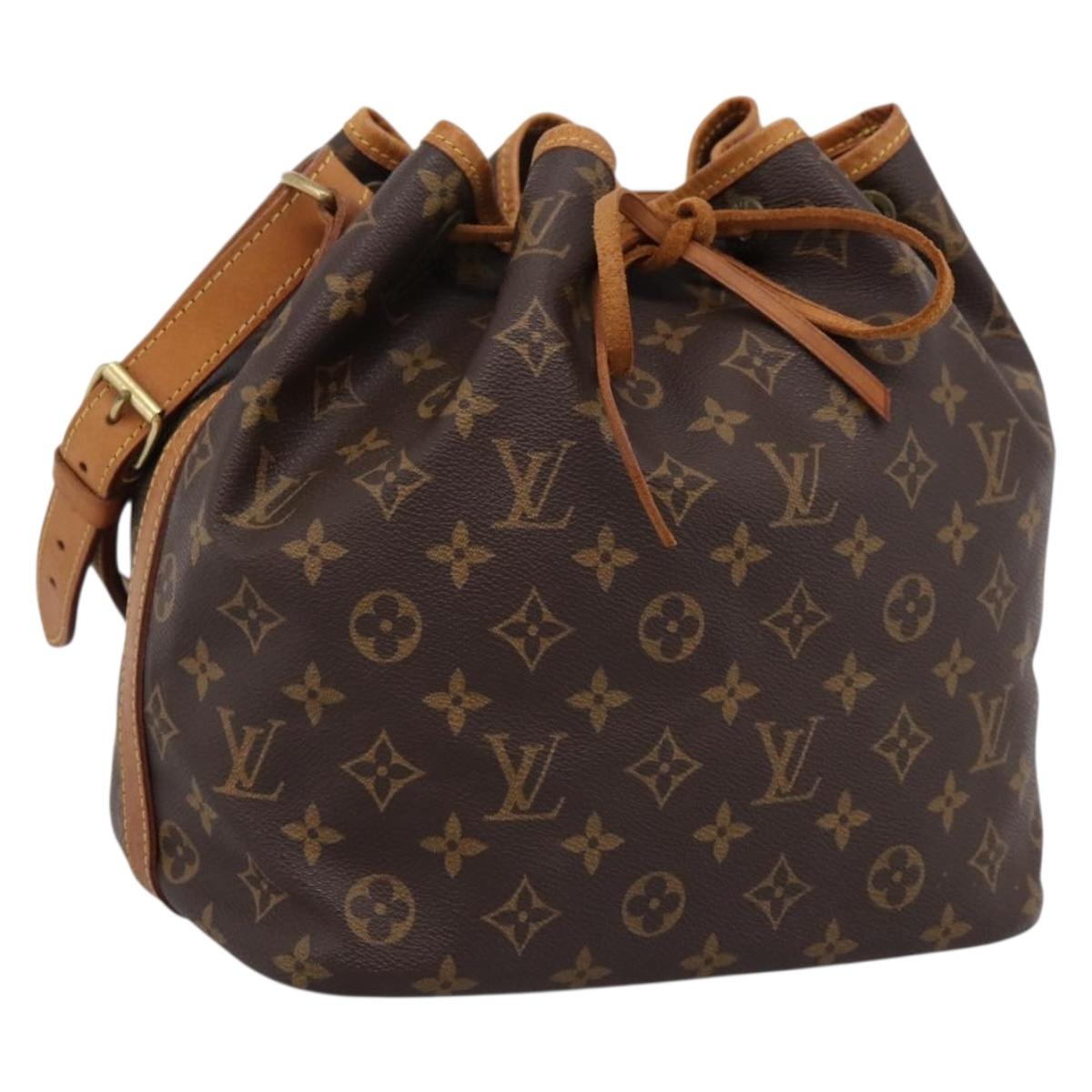 Louis Vuitton Monogram Petit Noe Shoulder Bag (Grade BC)