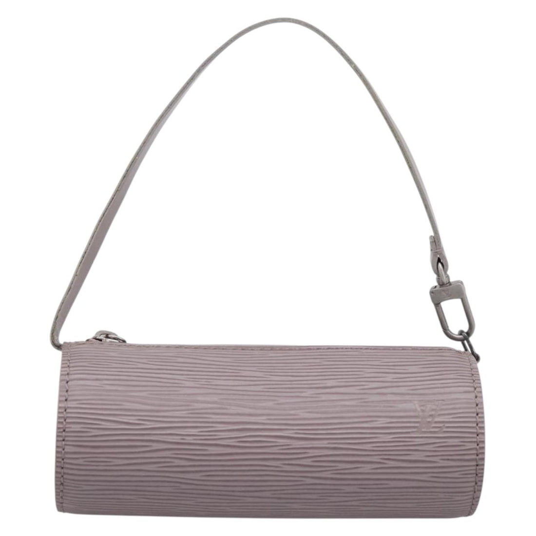 LOUIS VUITTON Epi Soufflot Pouch Lilac LV Auth 195965