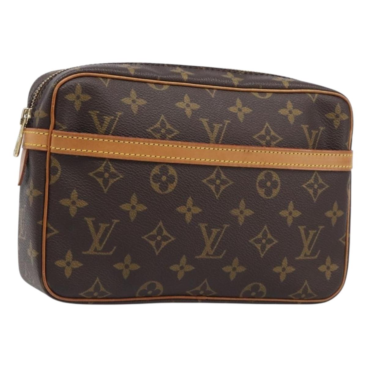 Louis Vuitton Monogram Compiegne 23 Clutch Bag (Grade BC)
