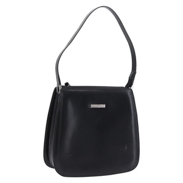GUCCI Shoulder Bag Patent Black Silver 007 2046 Auth 198371