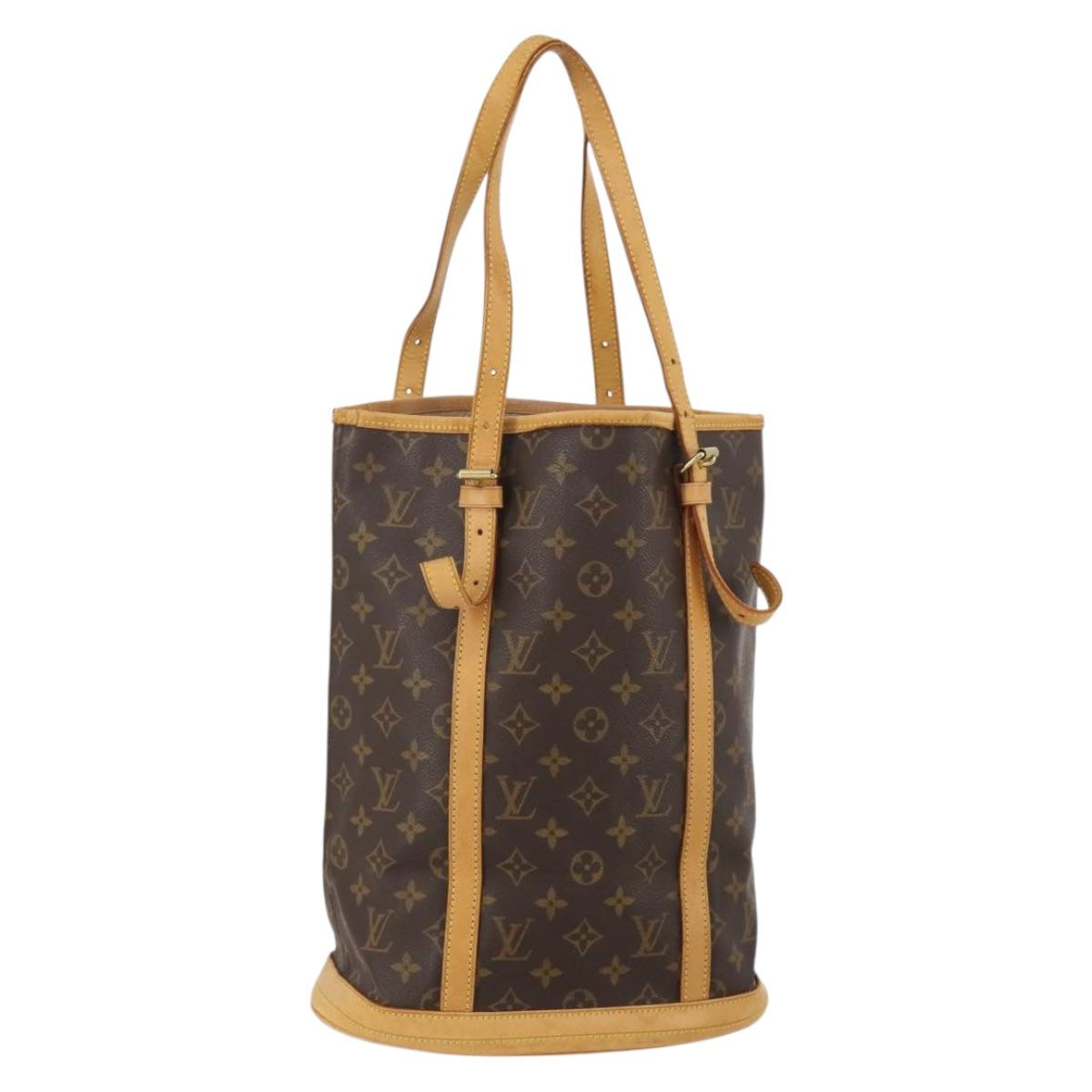 Louis Vuitton Monogram Bucket GM Shoulder Bag (Grade D)