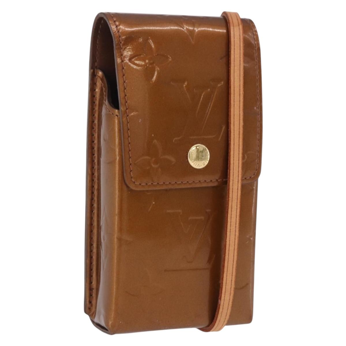 Louis Vuitton Monogram Vernis Walker Wallet Bronze