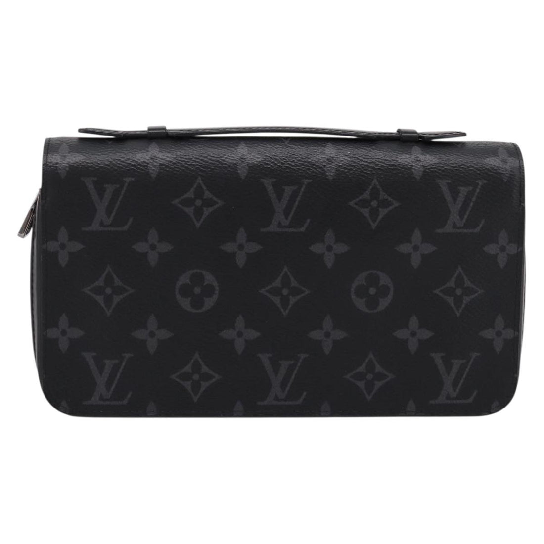 LOUIS VUITTON Monogram Eclipse Zippy XL Travel Case M61698 LV Auth 198756V
