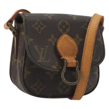 LOUIS VUITTON Monogram Bebe Monogram Saint Cloud Bag M51245 LV Auth 197184