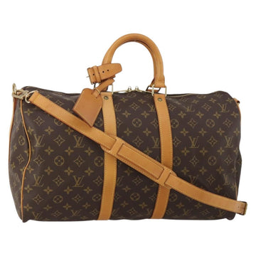 Louis Vuitton Monogram Keepall Bandouliere 45 Boston Bag (Grade B)
