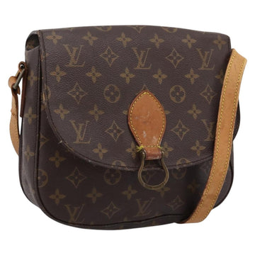 LOUIS VUITTON Monogram Saint Cloud GM Shoulder Bag M51242 LV Auth 197042