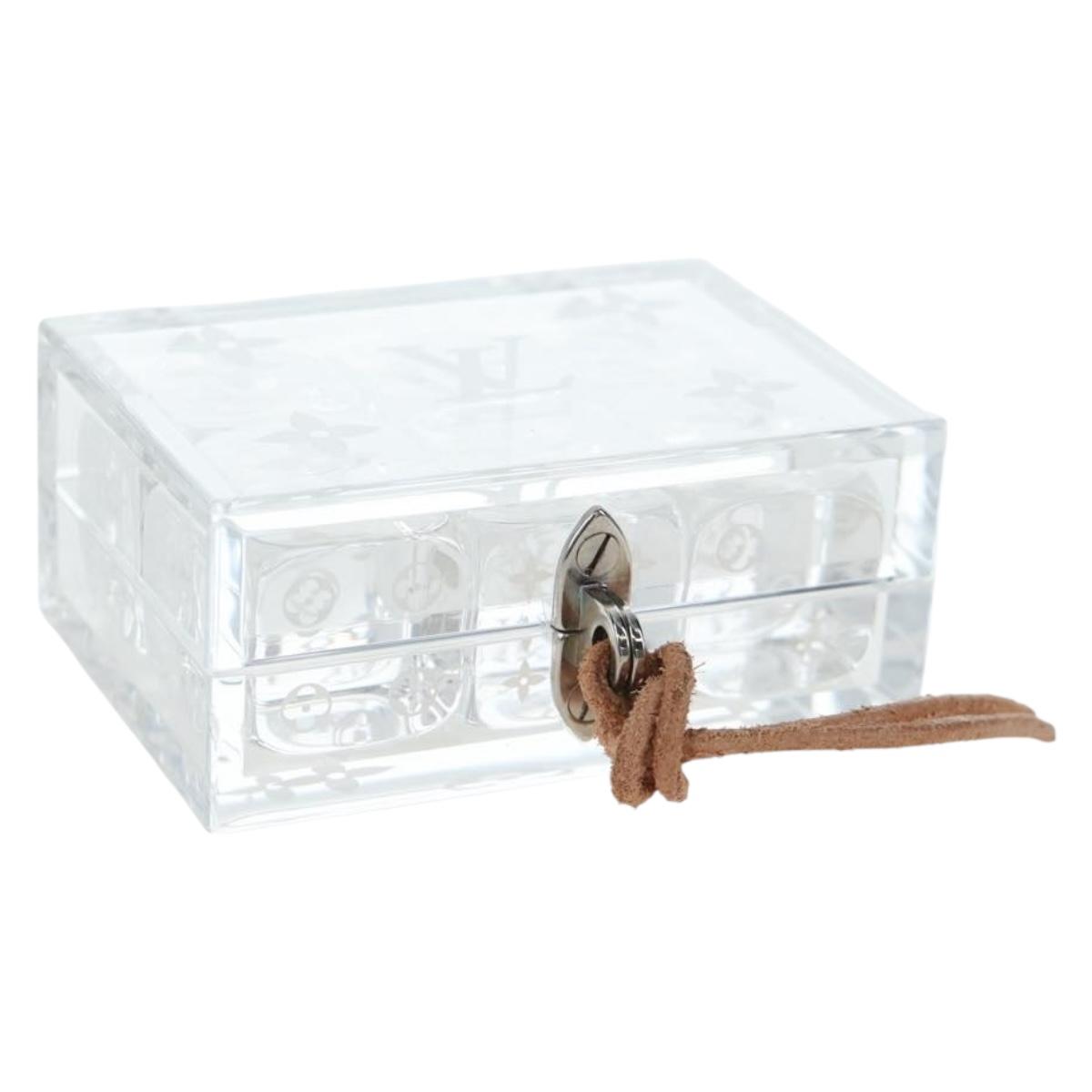 Louis Vuitton Dice plastic Clear