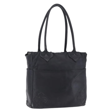 Chrome Hearts Tote Bag Leather Black
