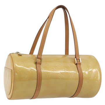 LOUIS VUITTON Monogram Vernis Bedford Hand Bag Beige M91006 LV Auth am12370V