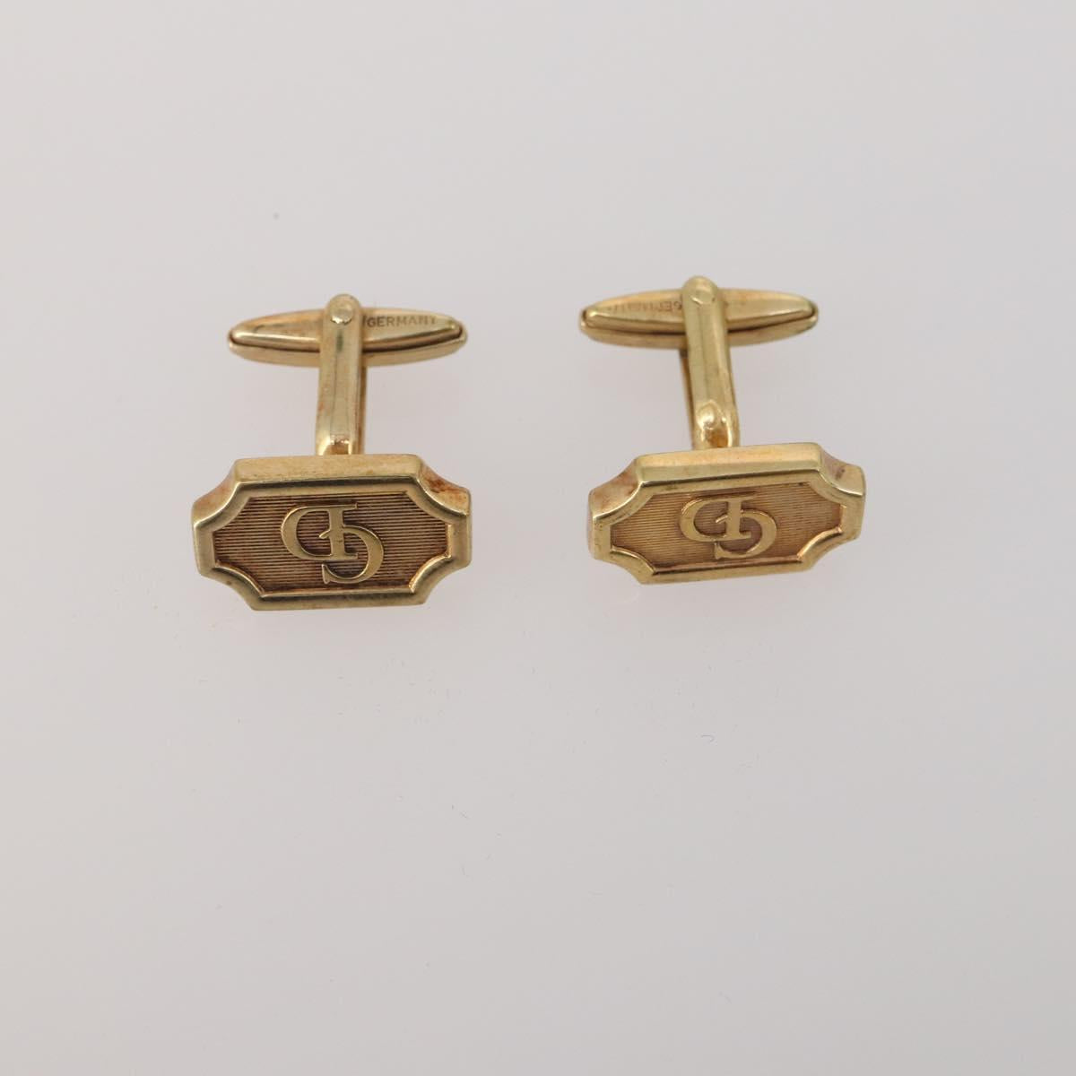 Burberrys Christian Dior Celine  Saint Laurent Cuffs 10 Set Gold Auth BA14532