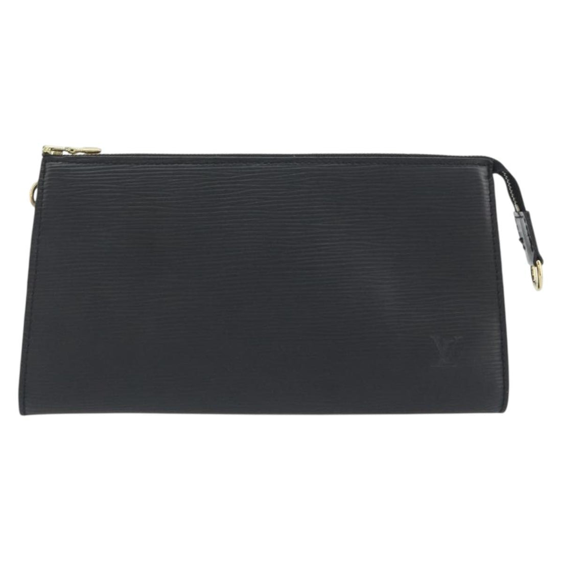 LOUIS VUITTON Epi Pochette Accessoires Pouch Black M52982 LV Auth am12254V