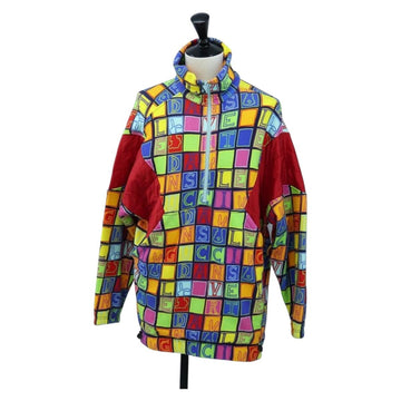 GUCCI Half Zip Trainer Cotton Multicolor Auth 196485M