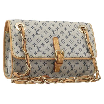Louis Vuitton Monogram Mini Camille Chain Bag Blue