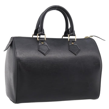 Louis Vuitton Epi Speedy 25 Handbag Black