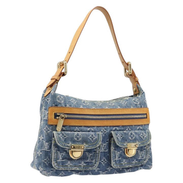 Louis Vuitton Monogram Denim Buggy PM Bag Blue