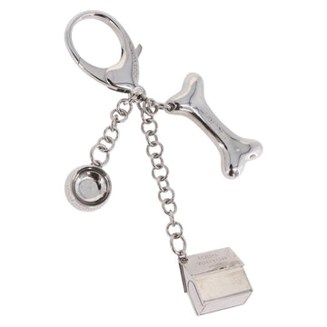 Louis Vuitton Bijoux Sack Baxter Charm Metal Silver