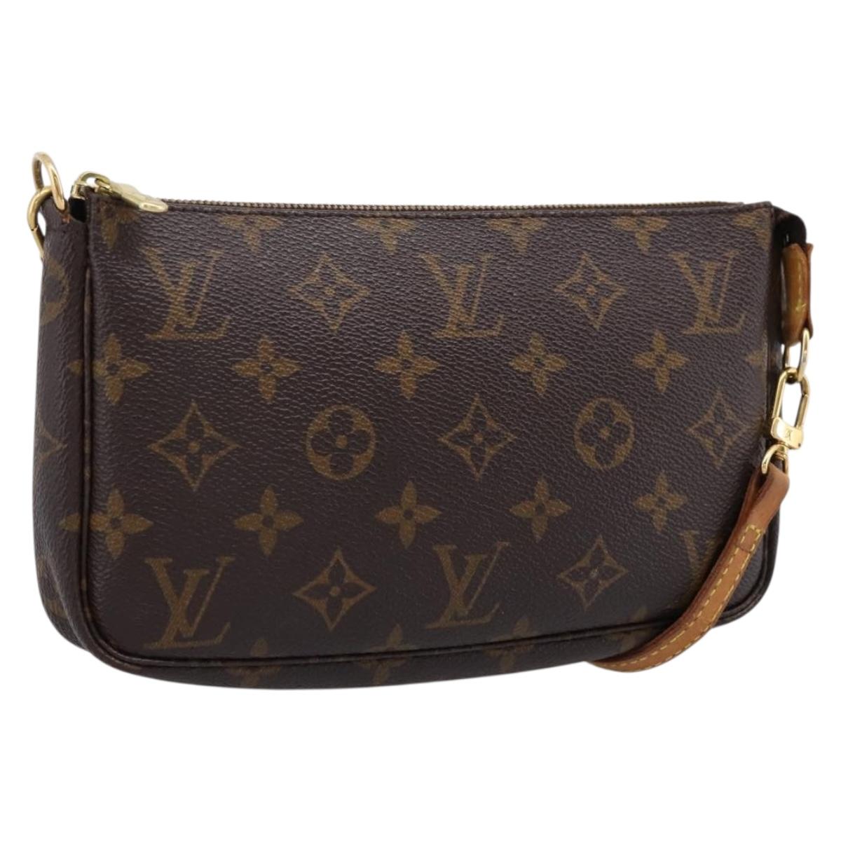 Louis Vuitton Monogram Pochette Accessoires Pouch (Grade B)
