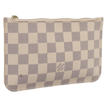 Louis Vuitton Damier Azur Neverfull PM Pouch Accessory Pouch