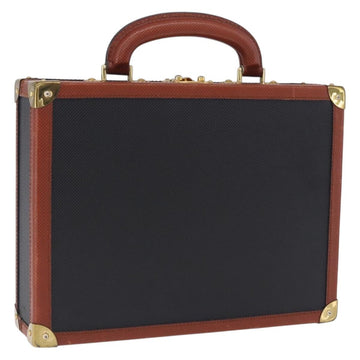 Vivienne Westwood Briefcase PVC Black Gold