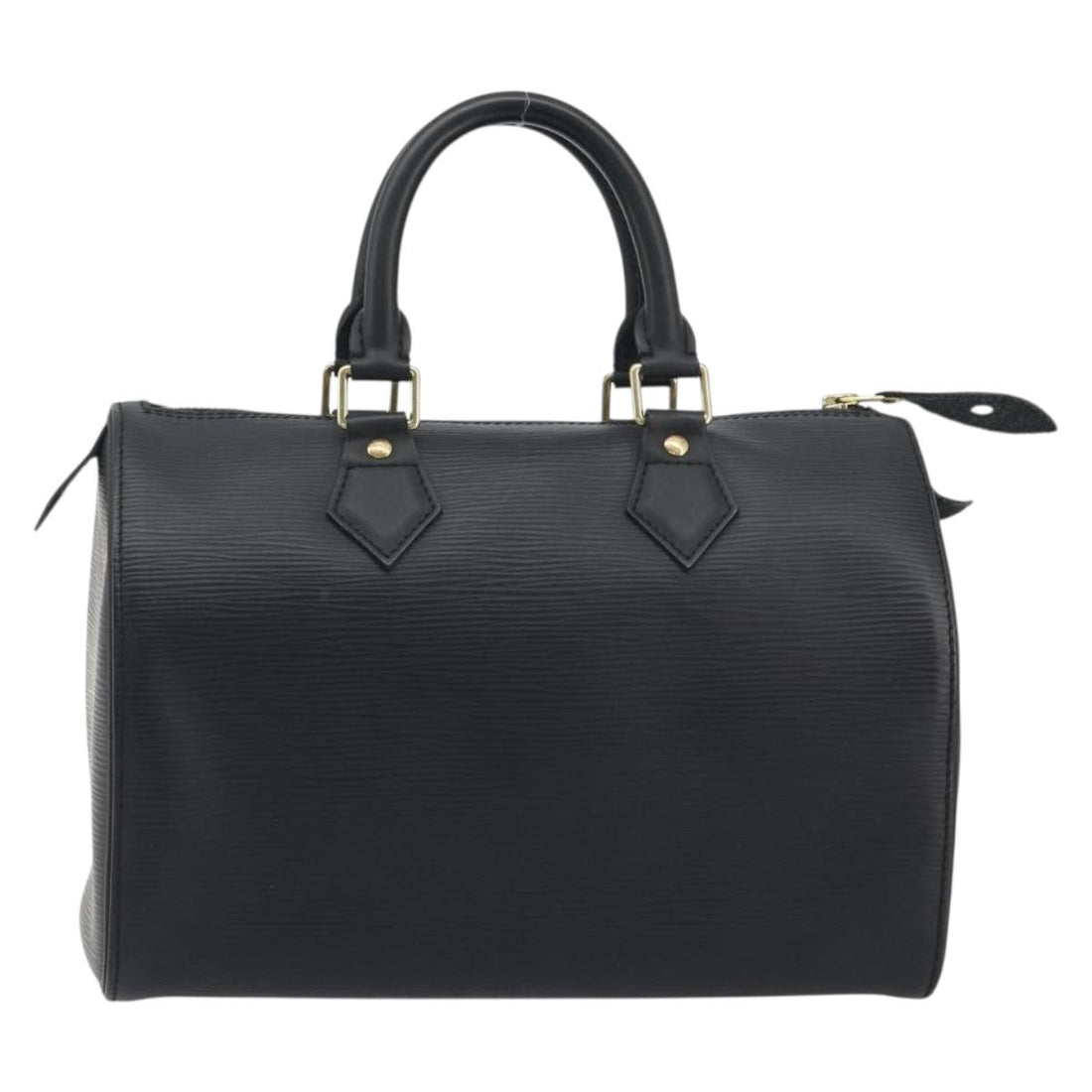 LOUIS VUITTON Epi Speedy 25 Hand Bag Black M59042 LV Auth 197496V