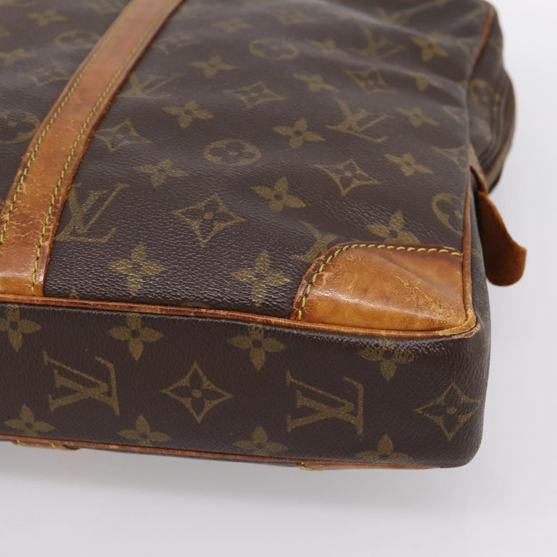 LOUIS VUITTON Monogram Porte Documents Voyage Business Bag M53361 Auth BA14947
