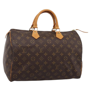 LOUIS VUITTON Monogram Speedy 35 Hand Bag M41524 LV Auth 193145V