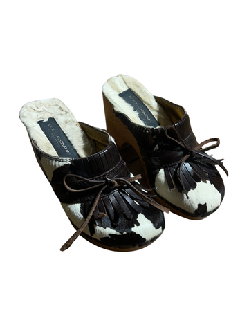 Dolce & Gabbana Cowhide Clogs