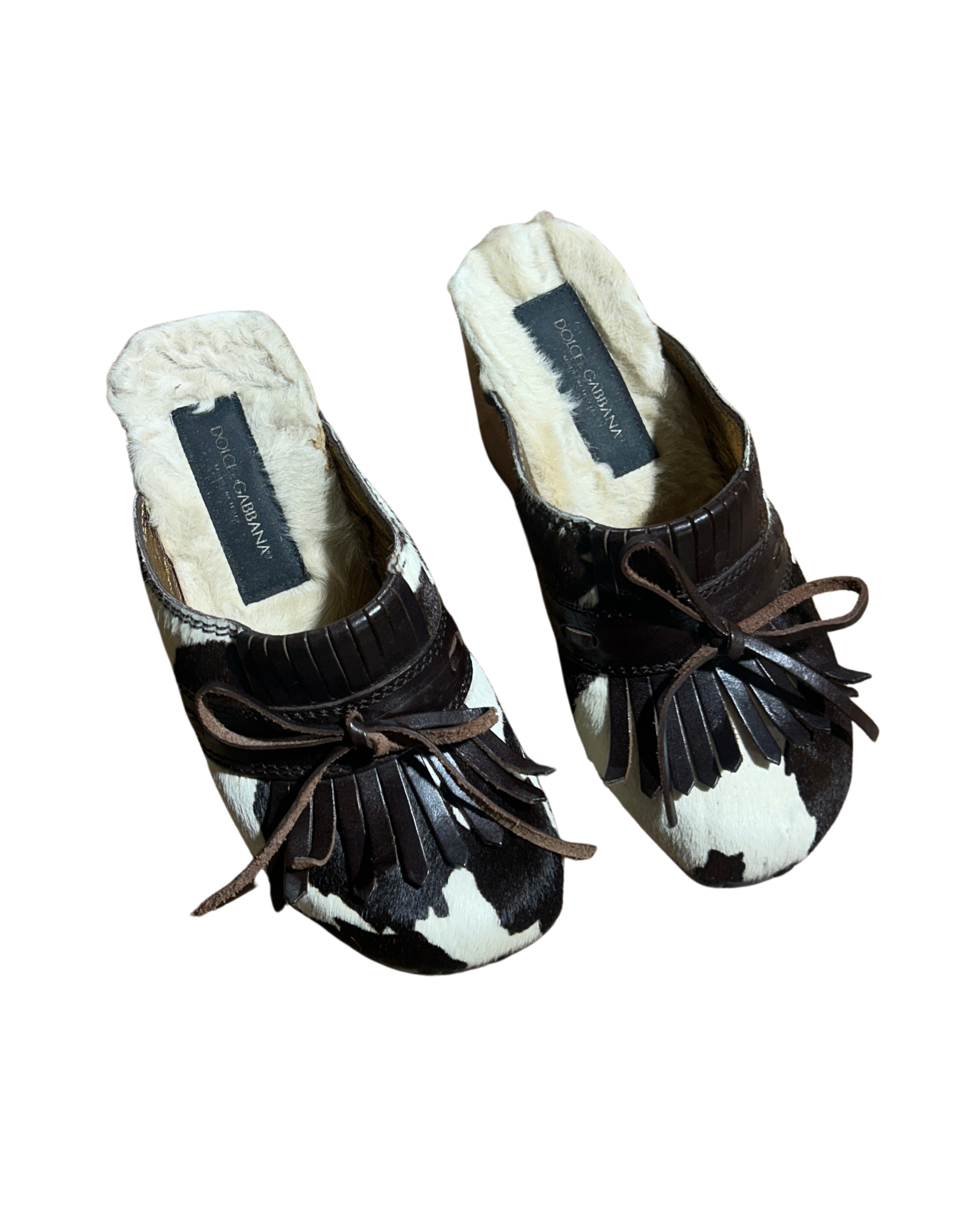 Dolce & Gabbana Cowhide Clogs