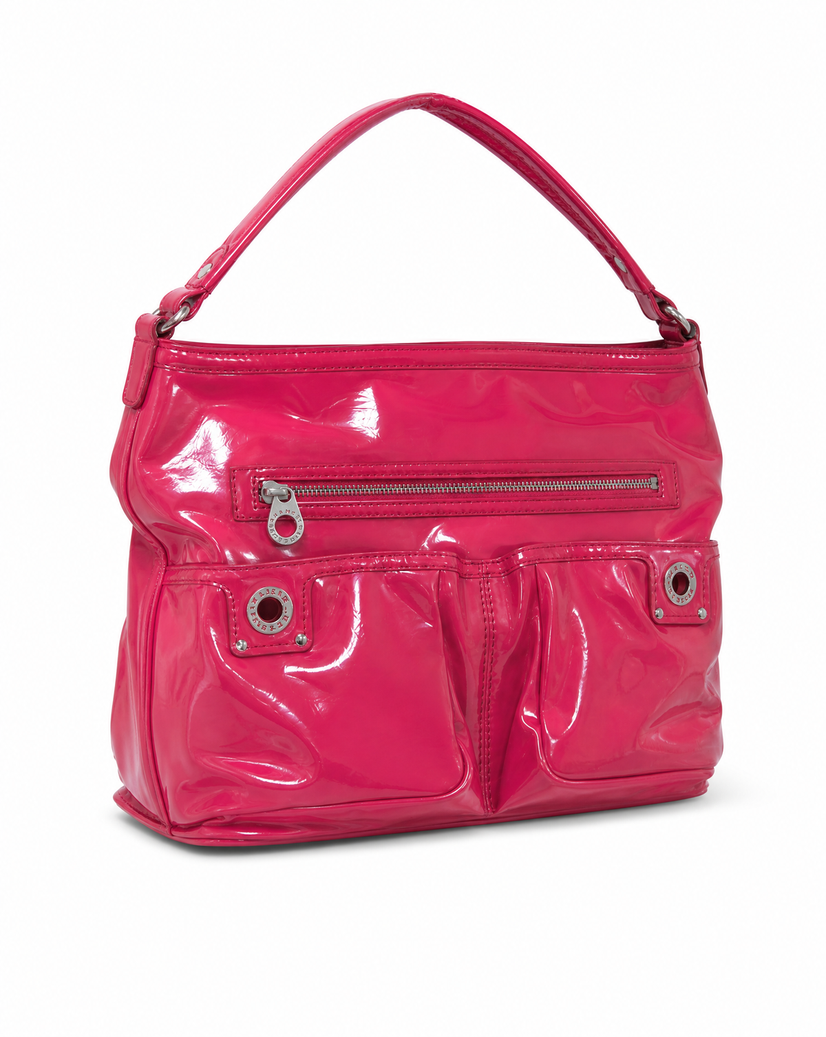 Marc Jacobs Coral Patent Leather Bag