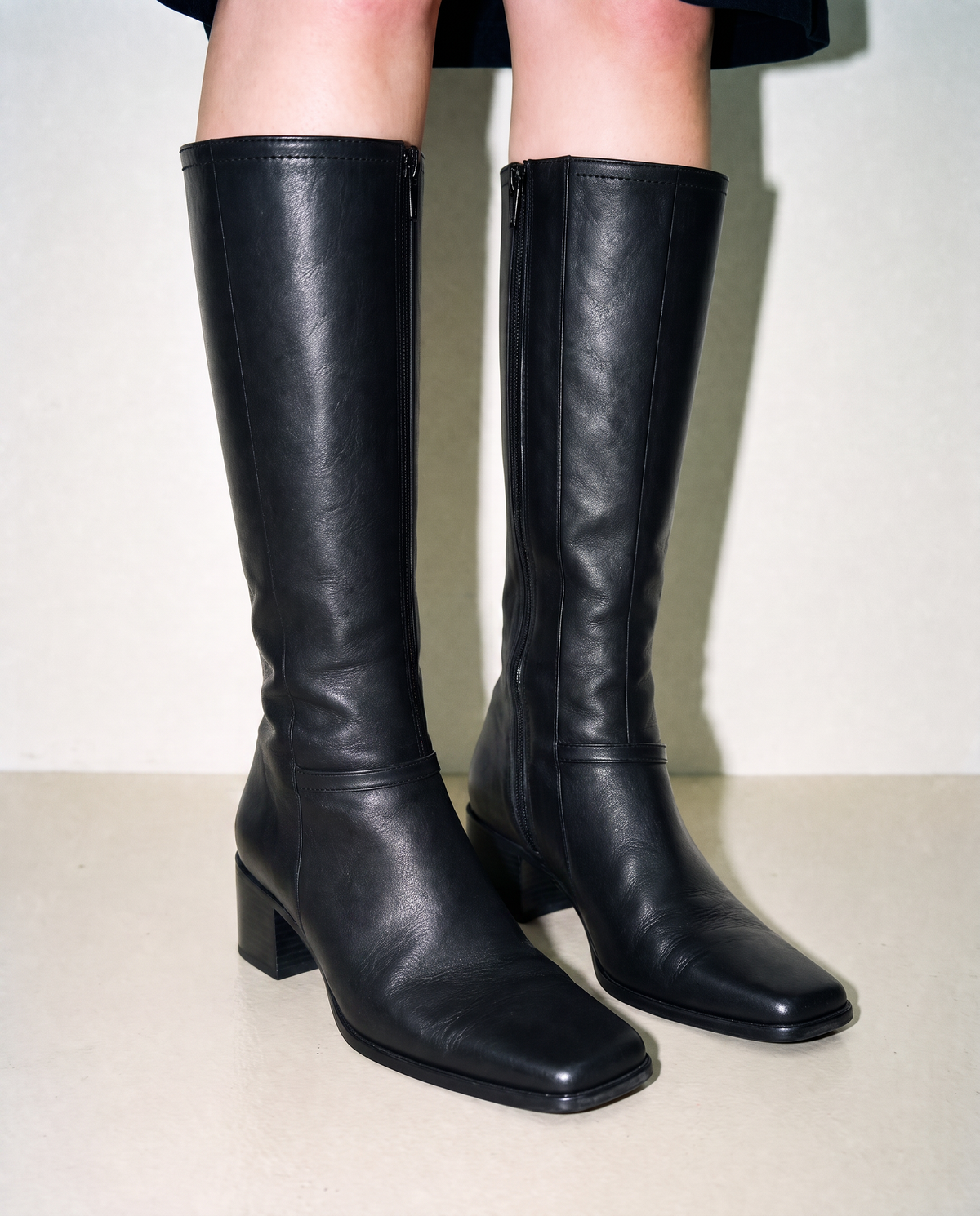 Black Long Boots