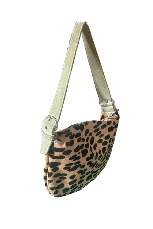 Horse Hair Spotted Handbag