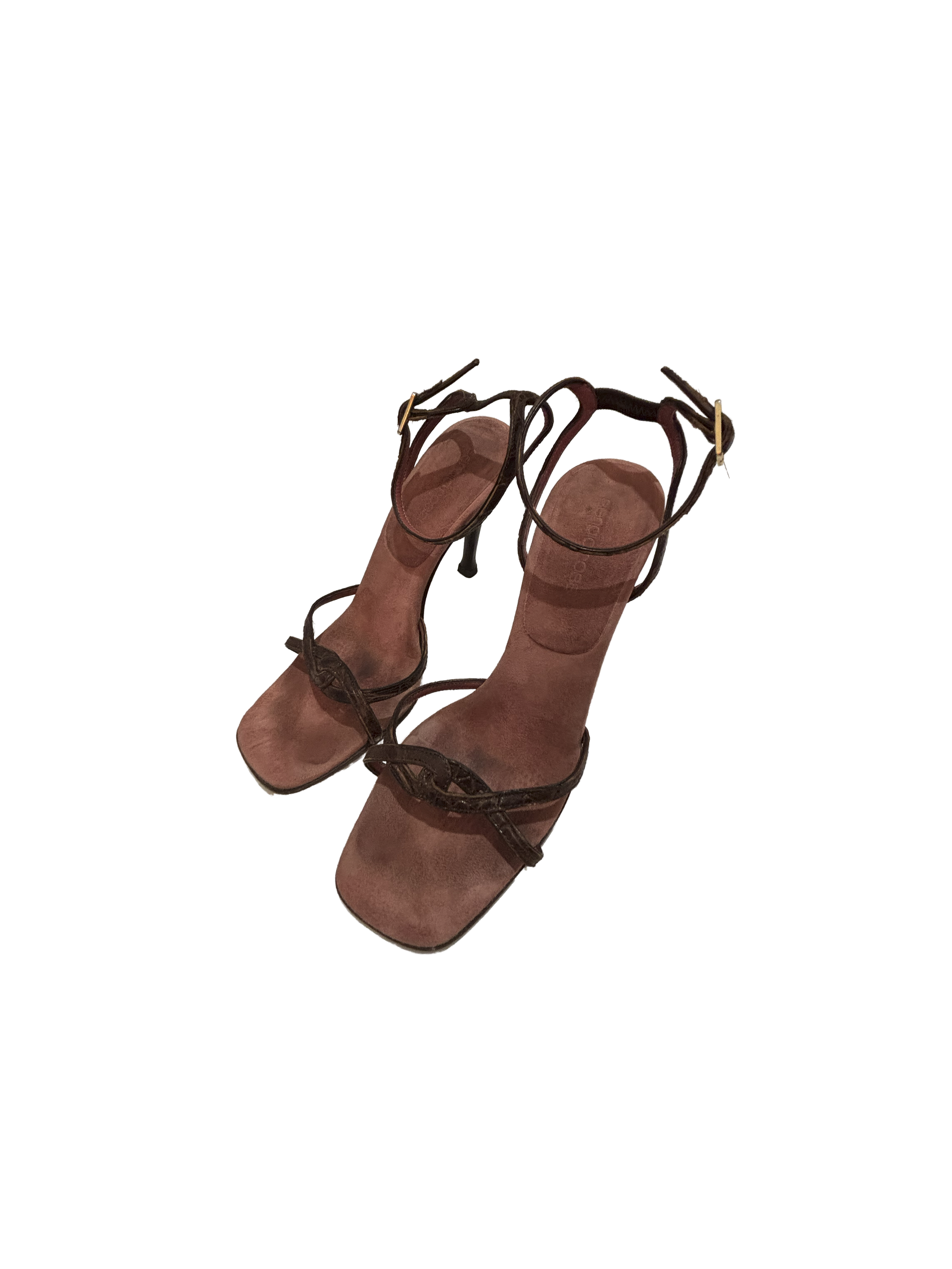 Sergio Rossi Burgundy Heels